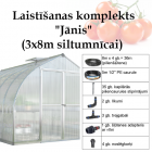 Laistīšanas komplekts "Jānis" (3x8m siltumnīcai) 