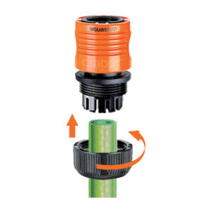 Pievienotājs ar aquastop 1/2'' 